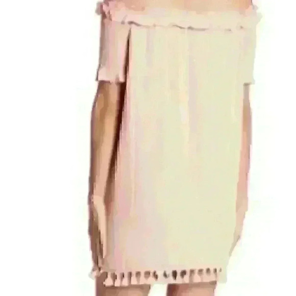BB Dakota Tassel Hem Dress L - Picture 3 of 7